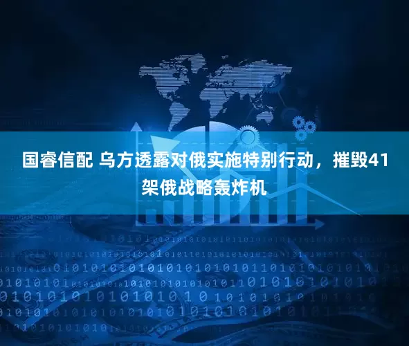 国睿信配 乌方透露对俄实施特别行动，摧毁41架俄战略轰炸机