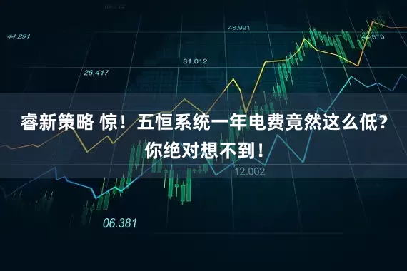 睿新策略 惊！五恒系统一年电费竟然这么低？你绝对想不到！
